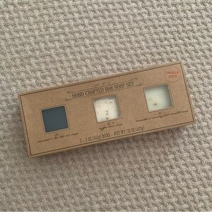 🆕 Trader Joe's Hand Crafted Bar Soap Set